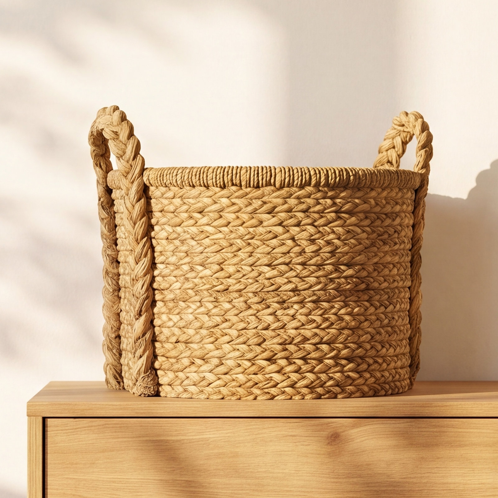 Sorene Wicker Basket With Handles 1