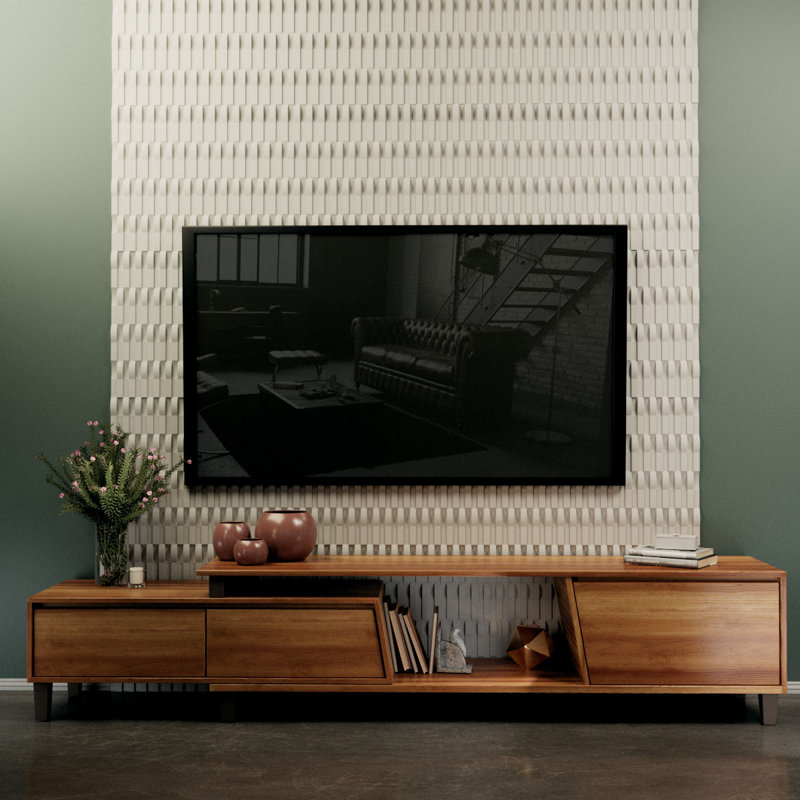 Edgecraft Moraine Style Seamless White Wall Tile Panel