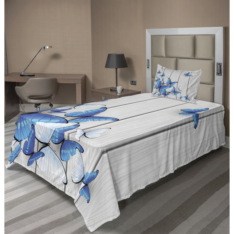 Microfiber Sheet Set, Queen Sheet Set + Fitted Sheet + 2 Pillowcases
