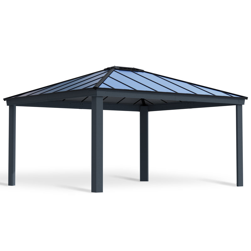 Dallas 3.5m x 4.2m Metal Patio Gazebo