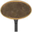 Ferris Oval Address Plaque Sign with Lawn Stake-1596568249