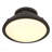 2-Light 14-In Dark Bronze Flush Mount-890330804-890330954