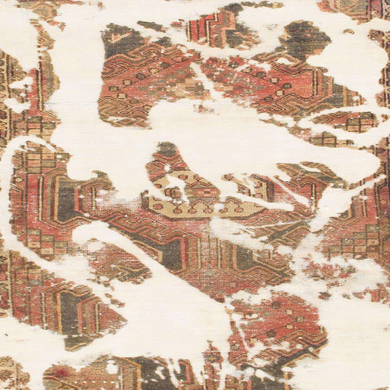 Tapis multicolore Smethport, Carré 5 pi