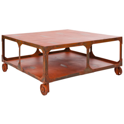 Aguero Abstract Coffee Table with Storage