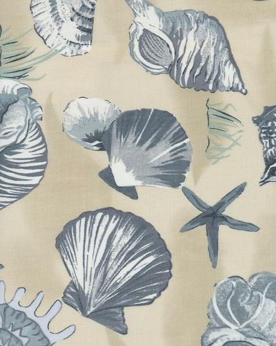 Seashells Fabric - Main Print China