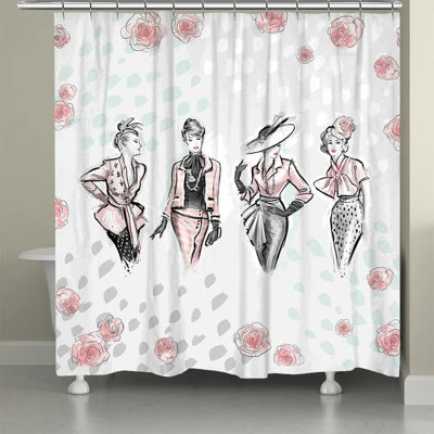 Rideau de douche High Fashion Chic