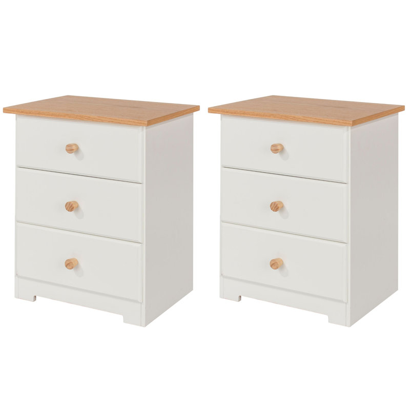 44 cm W Bedside Table