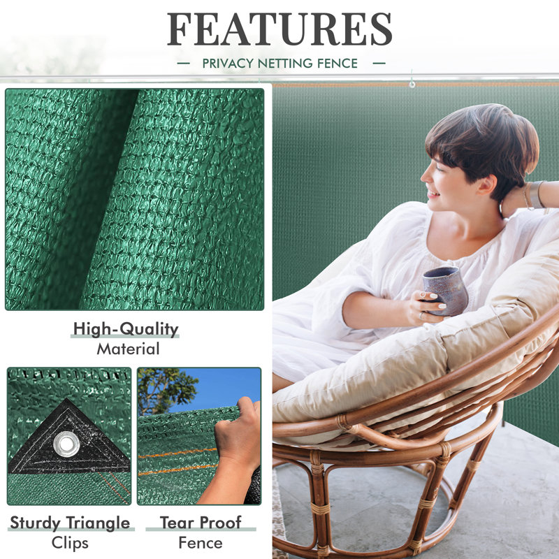 Fabric Fence 30cm H x 20cm W Fabric Fence Panels Included