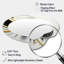 Minimal Core Golden Wave - formes asymétriques abstraites en spirale - grand miroir mural moderne
