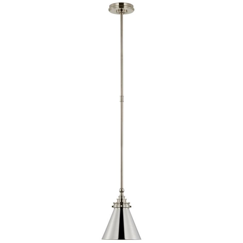 Parkington 1 - Light Pendant, Polished Nickel, Polished Nickel