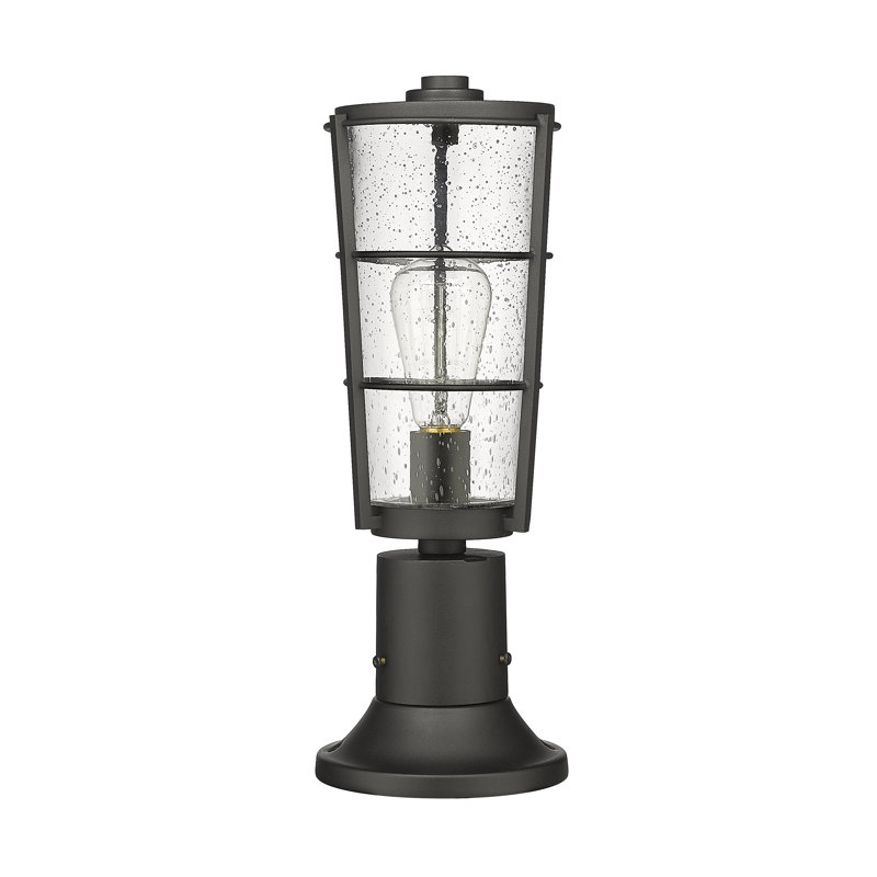 Charli Seeded Pier Mount Light, 18" H x 6" W x 6" D