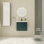 Meuble-lavabo de 24 po avec lavabo, porte à fermeture en douceur pour les petites salles de bain, maximisant l'espace et l'élégance
