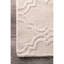 Tapis crème en laine touffeté à la main à motif géométrique Erardo-22858115