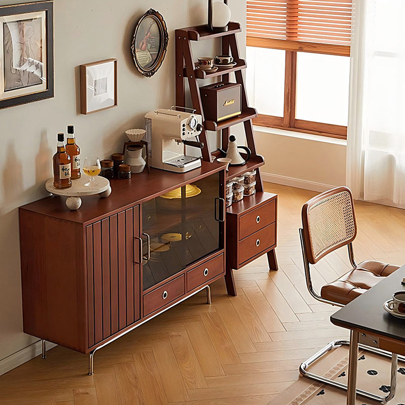 Buffet et armoire de rangement 70,87 po, H 31,1 po x l 70,87 po x P 15,75 po, Brun