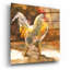 «Rooster Barn» par Annelein Beukenkamp, art mural en verre acrylique-676401530