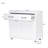 Two Door Side Table-White