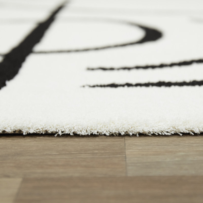 Pollman Abstract Indoor Rug, Rectangle 7'10" x 10'