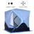 Insulated Ice Fishing Tent, Pop-up Ice Fishing Shelter with Ventilation Windows, Double Doors and Carry Bag, for Low-Temp -22℉-98259484