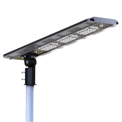 Solar Power SMART LED Street Light for Commercial and Residential Parking Lots, Bike Paths, Walkways, Courtyard