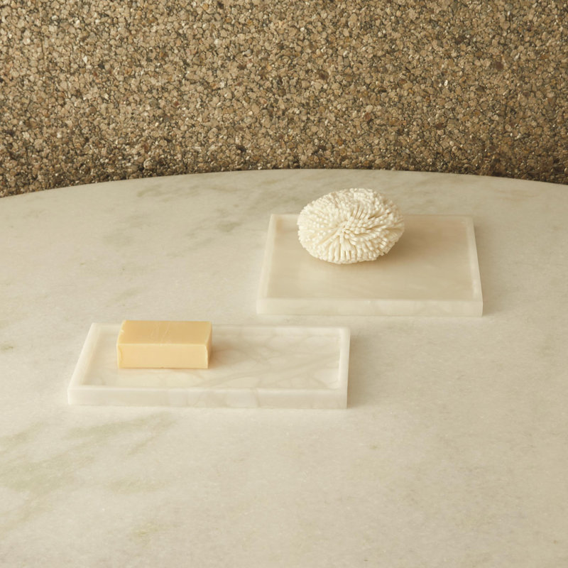 Alabaster Rectangular Plateau