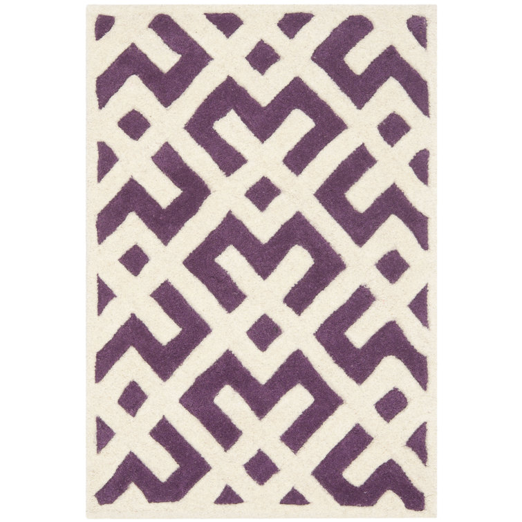 Teresita Hand Tufted Wool Geometric Rug
