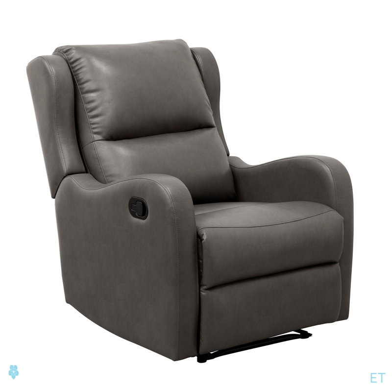 Fauteuil inclinable en similicuir rembourré 1pc