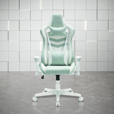Pastel colors fabric Ergonomic Gaming ChairOffice Chair Ergonomic Swivel Chair Pink