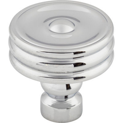 Brixton Ridged 1 1/4" Diameter Round Knob