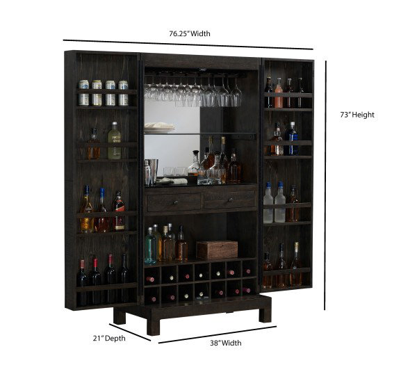 American Heritage Capella Wine Cabinet