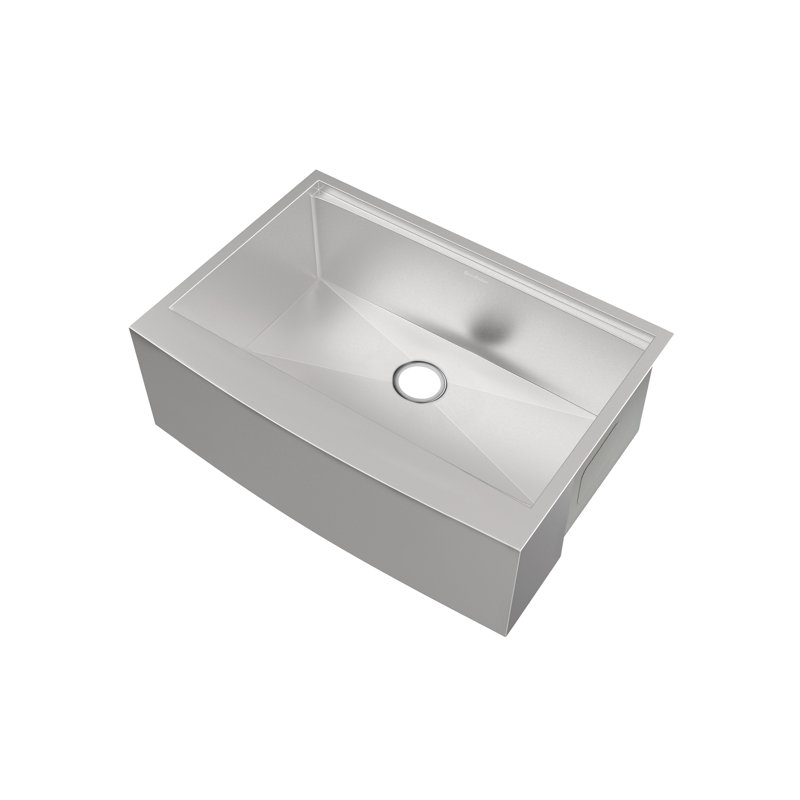 Rivage 30'' Stainless Steel Single Basin Apron Sink with Accessories