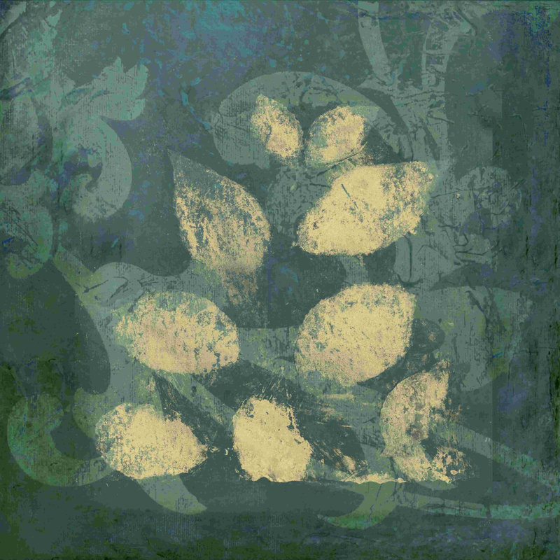 Painted Nature 4 New - peinture sur toile tendue, H 30 po x l 30 po
