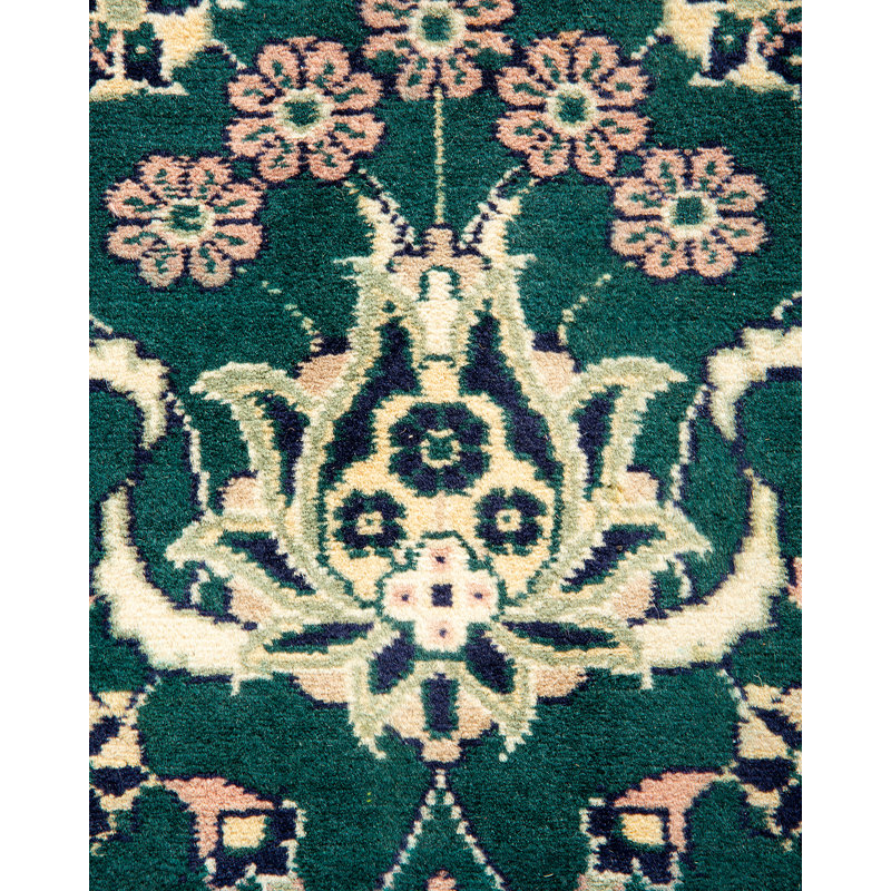 Classic One-of-a-Kind 2' 6" X 12' 7" Hand Knotted Area Rug