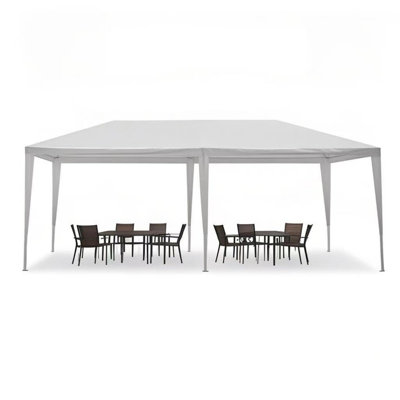 10'x20' Outdoor Party Wedding Tent without Removable Sidewalls - Heavy-Duty Canopy Gazebo for Events & Catering