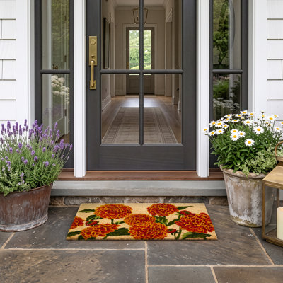 Dahlia Outdoor Doormat