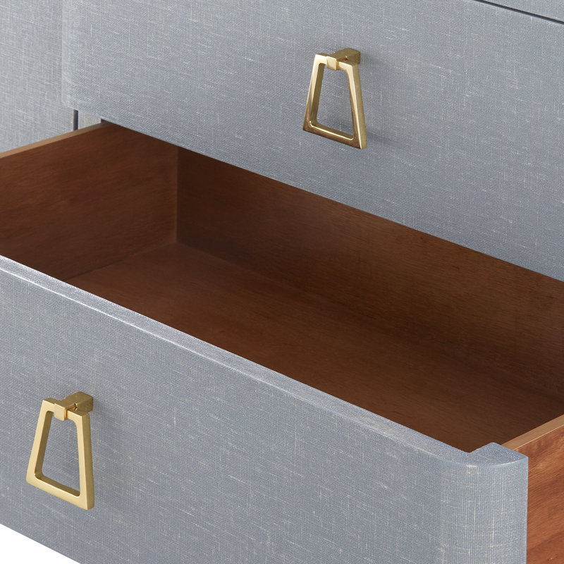 Audrey 71'' W Sideboard, White, Bronze, No