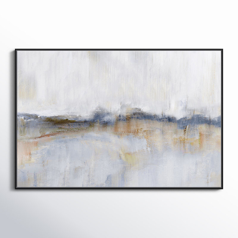 Autumnal Tide by Nan - Floater Frame Print on Canvas, 41.5''H x 61.5''W, Espresso
