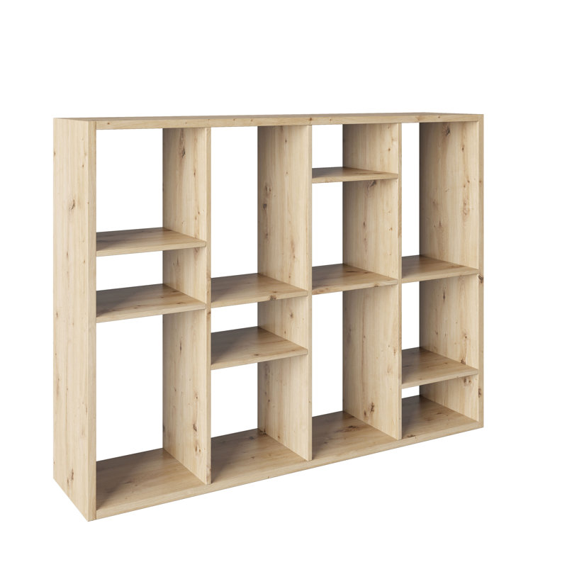 Elvia 147cm H Standard Bookcase, Artschanelche