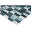 Carreaux de mosaïque en marbre et verre Catania 1 po x 2 po pour murs et sols-36933997