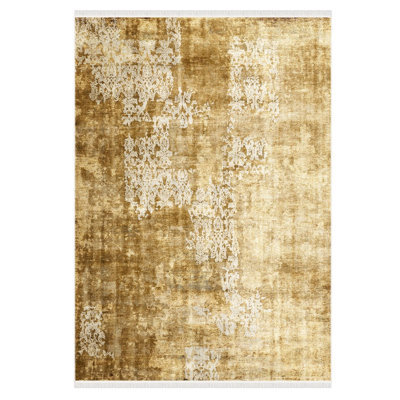 Vasag Cotton Abstract Indoor / Outdoor Rug