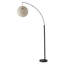 Lampe sur pied arquée 76,5 po Aline