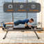 Extra Large Pilates Reformer - Équipement de remise en forme multifonctionnel à la maison, capacité de 395 lb, avec cordes de résistance dynamique et rebond aérobie, améliore la posture, renforce la force, réduit le stress, noir