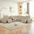 Similicuir beige est en rupture de stock