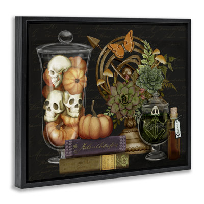 Cadre flottant Autumnal Académie foncé, design par Nicole Tamarin