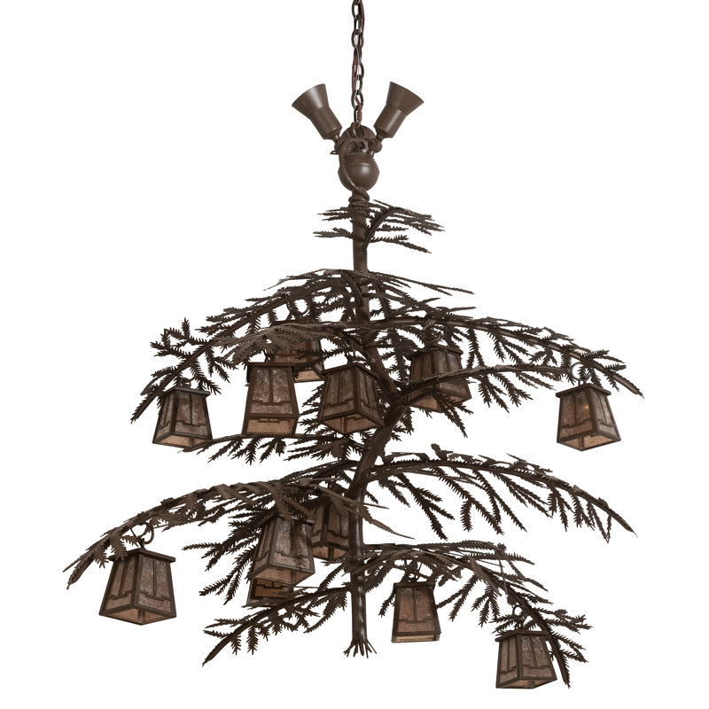Dourant 12 - Light Dimmable Geometric Chandelier