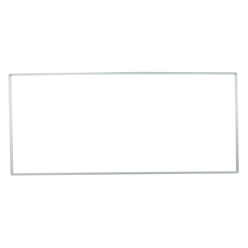 Inbox Zero Yes Steel Aluminum Whiteboard, 40" x 96"