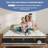 12" Medium Firm Hybrid Mattress with Gel Memory Foam Pillow Top-97083030