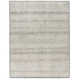 Zoe Rose Hi Lo Area Rug in Ivory/Black