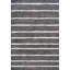 Tapis intérieur / extérieur noir / ivoire à rayures berbères Siegert-1120730485