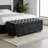 60.2" W Upholstered Tufted End Of Bed Bench, Storage Ottoman Bench-17295263