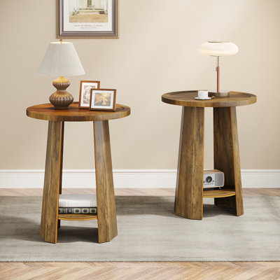 Tables d'appoint rondes, tables de bout de salon